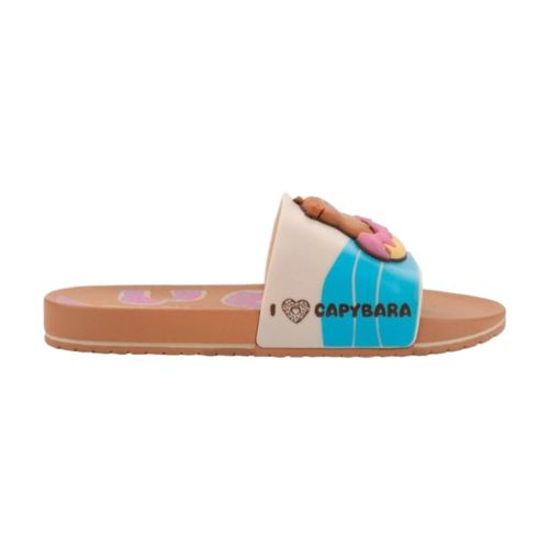 Chinelo Grendene Kids Capivara 23454 Marrom