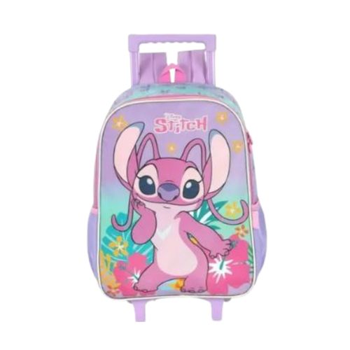Mochila Maxlog de Rodinhas Stitch IC42382SC Roxo