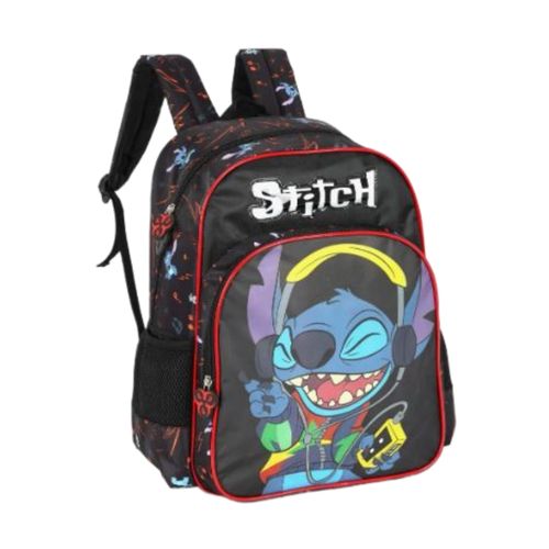 Mochila Maxlog Stitch IS42371SC Preto