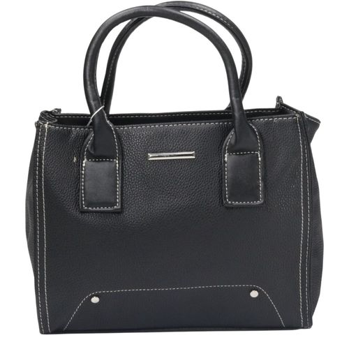 Bolsa Sintética Alice Palucci Tiracolo AL3024 Preto