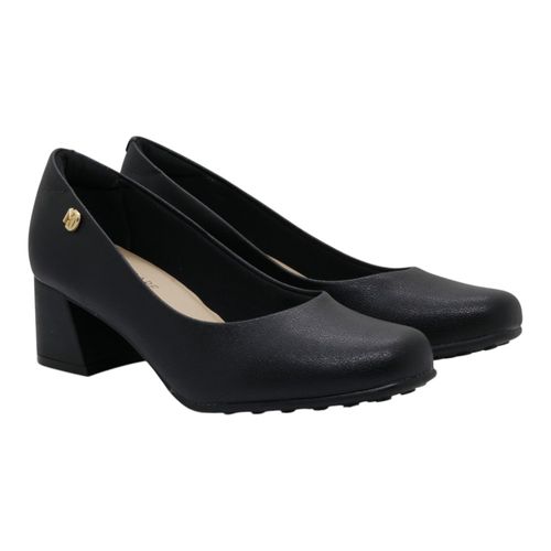 Scarpin Salto Bloco Modare 7373.100 Preto