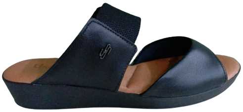 Tamanco Usaflex Anabela Ag3919 Preto