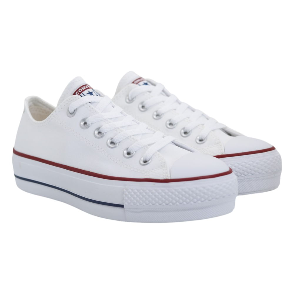 ゴエ Tênis All Star Chuck Taylor Lift Canvas CT0495 Branco