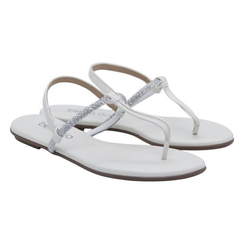 Sandália Rasteira Beira Rio 8384.769 Branco