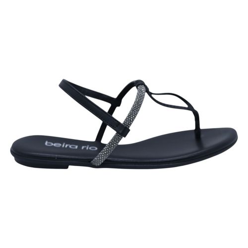 Sandália Rasteira Beira Rio 8384.769 Preto