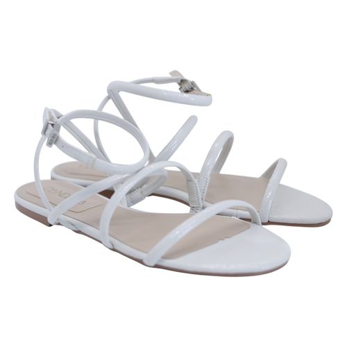 Sandália Rasteira Dandara 472.6594 Branco