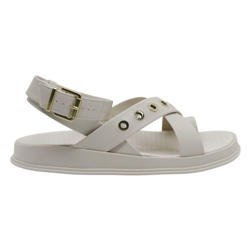 Sandália Rasteira Moleca 5556.104 Branco