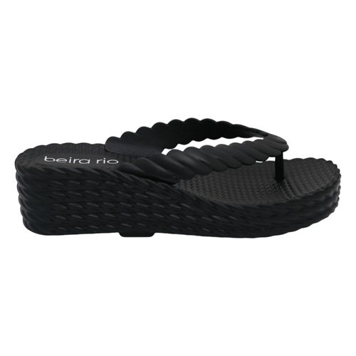 Tamanco Anabela Beira Rio 8561.100 Preto