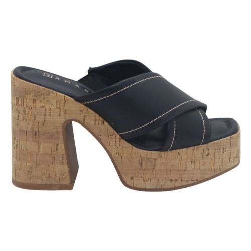 Tamanco Salto Bloco Ramarim 2535202 Preto