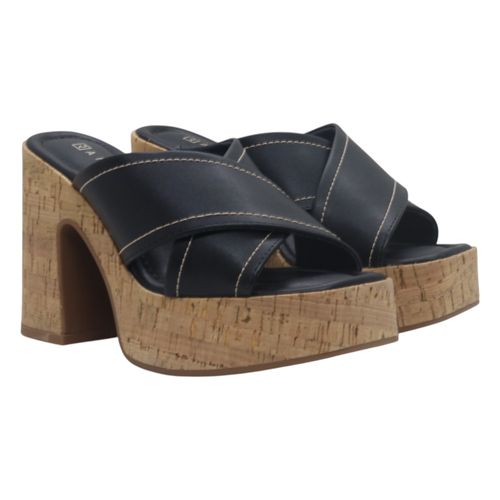 Tamanco Salto Bloco Ramarim 2535202 Preto