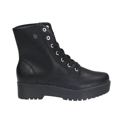 Bota Coturno Via Marte 004-001 Preto