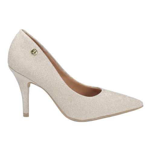 Scarpin Salto Fino Vizzano 1184.1101 Gliter Dourado