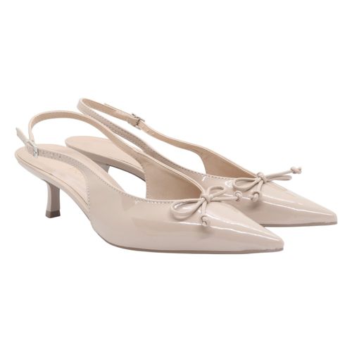 Scarpin Salto Fino Donatta 996.8852 Bege