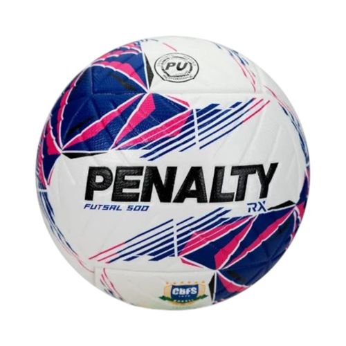 Bola Futsal Penalty RX 500 521453 Branco/Azul