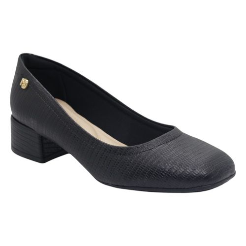 Scarpin Salto Bloco Modare 7404.100 Preto