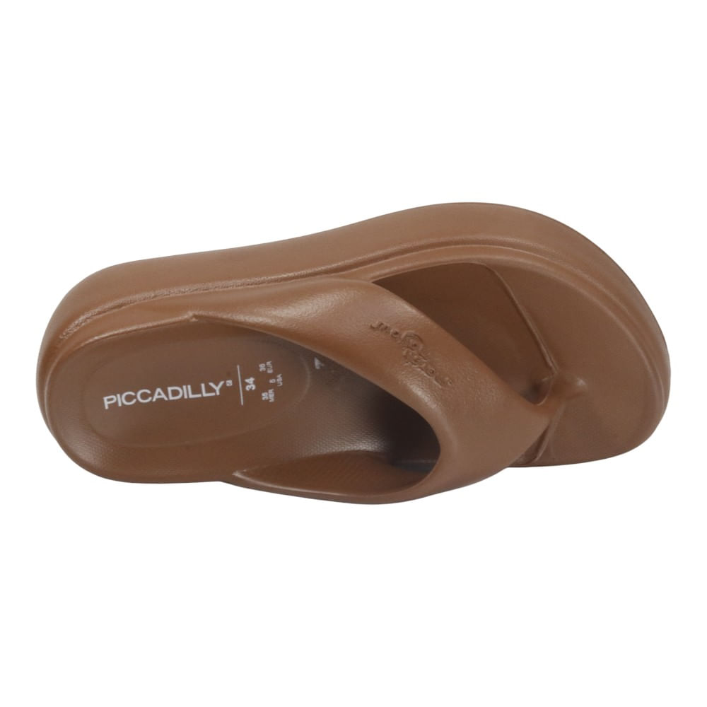 Chinelo Marshmallow Piccadilly 246003 Chocolate