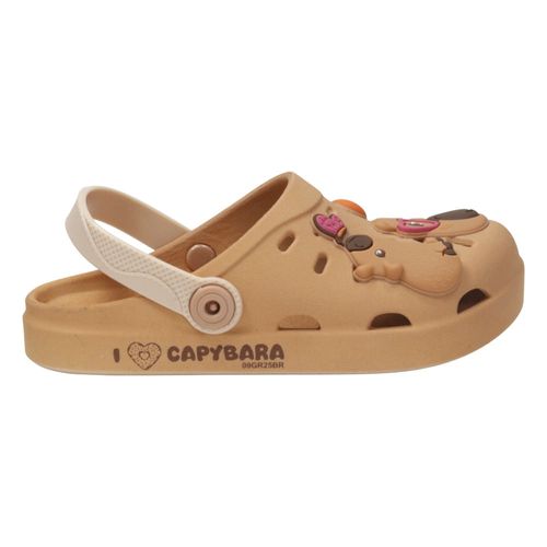 Sandália Babuche Grendene Kids Capivara 23455 Marrom