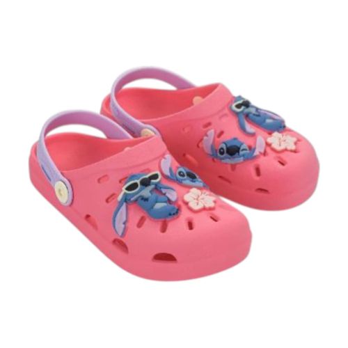 Babuche Grendene Kids Disney Smile 23348 Rosa