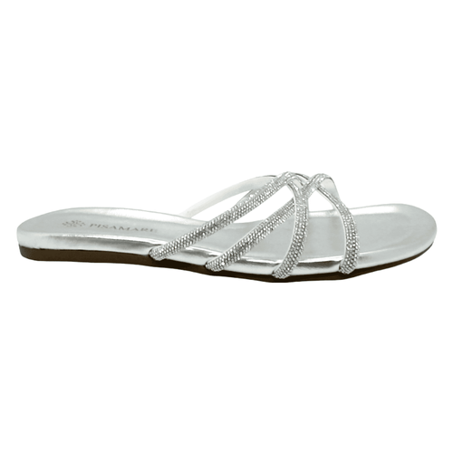 Tamanco Rasteira Pisamare 440.6696 Prata