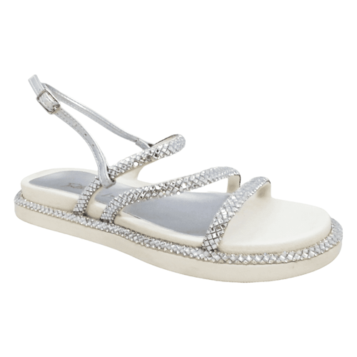 Sandália Rasteira Trilha Da Lua Vam14 Branco