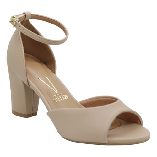Sandália Salto Vizzano 6262.406 Bege