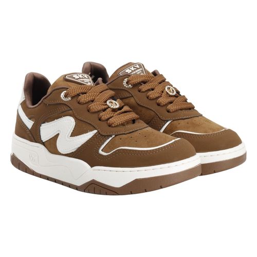 Tênis Via Marte 276-007 Marrom