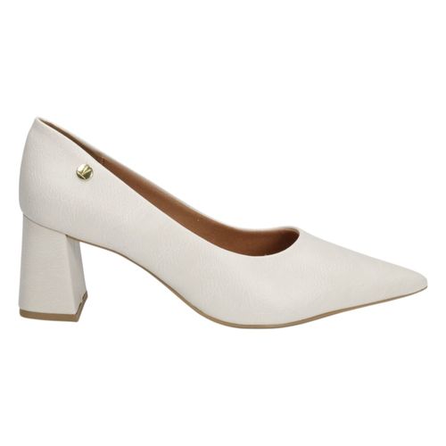 Scarpin Salto Bloco Vizzano 1475.100 Branco