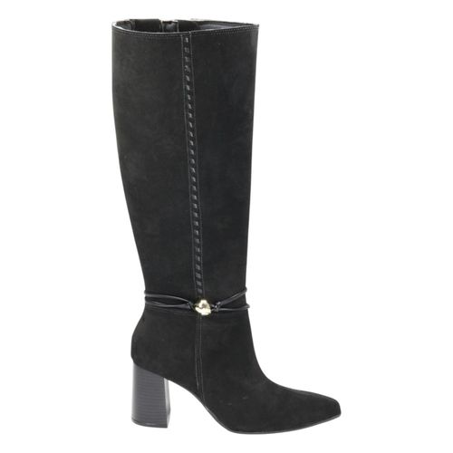 Bota Salto Alto Via Marte 357-006 Preto