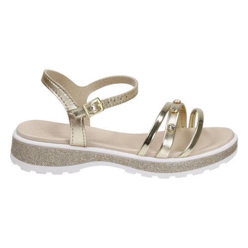 Sandália Rasteira Molekinha 2361.210 Dourado