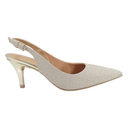 Scarpin Vizzano 1185.700 Gliter Dourado