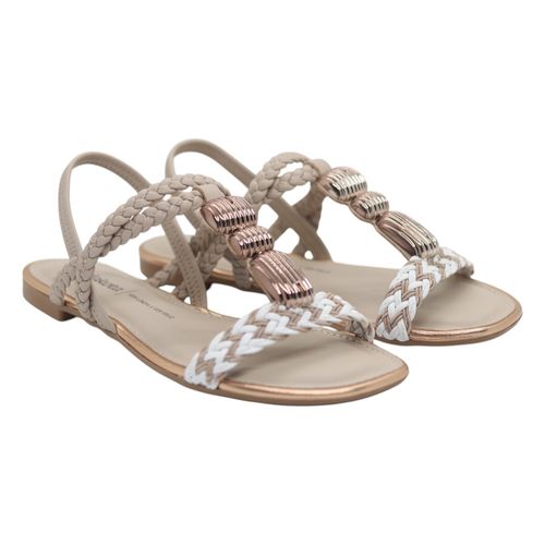 Sandália Rasteira Dakota Y9291 Nude