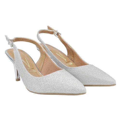 Scarpin Vizzano 1185.700 Gliter Prata