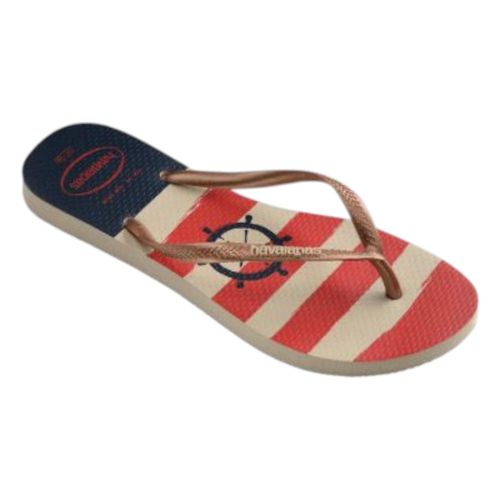 Chinelo Havaianas Nautical 4137125 Bege