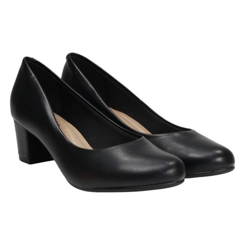 Scarpin Salto Bloco Beira Rio 4777.409 Preto