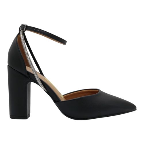 Scarpin Salto Bloco Vizzano 1285.449 Preto
