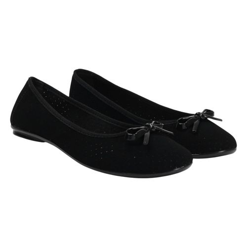 Sapatilha Moleca 5726.115 Nobuk Preto