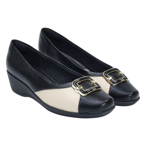 Mocassim Anabela Piccadilly 143248 Preto