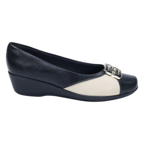 Mocassim Anabela Piccadilly 143248 Preto