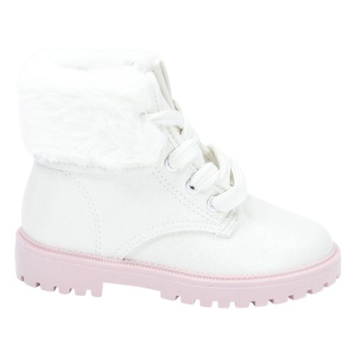 Bota Coturno Molekinha 2126.524 Branco