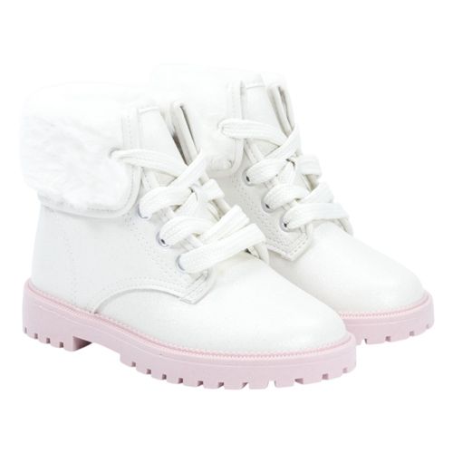 Bota Coturno Molekinha 2126.524 Branco