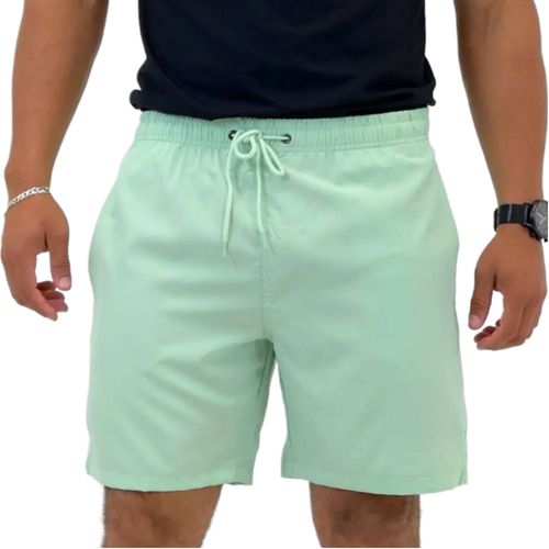 Bermuda Broken Rules Microfibra 140101 Verde Claro