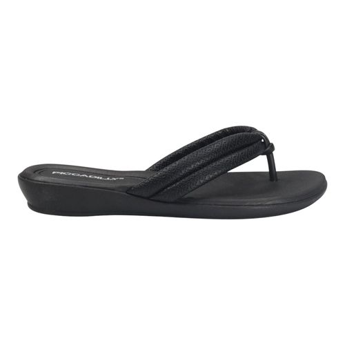Tamanco Rasteira Piccadilly 500401-29 Preto