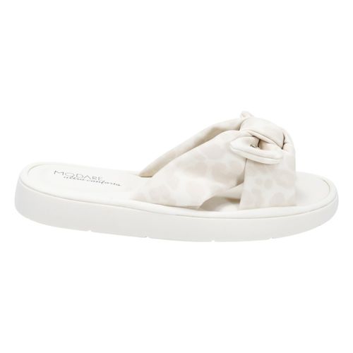 Tamanco Rasteira Modare 7208.101 Onca Creme