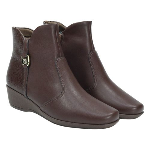 Bota Coturno Piccadilly 143249 Marrom