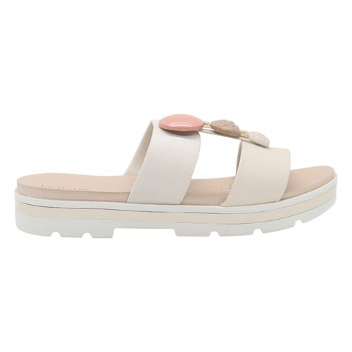 Tamanco Rasteira Modare 7132.138 Creme