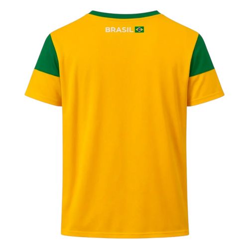 Camiseta Braziline Brasil Inf. 023007885 Amarelo