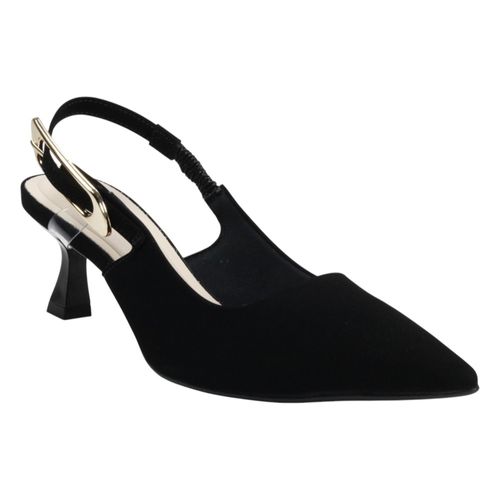 Sandália Salto Bloco Bebecê T7021-247 Preto