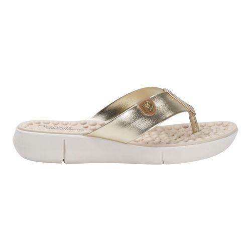 Tamanco Rasteira Modare 7142.106 Dourado