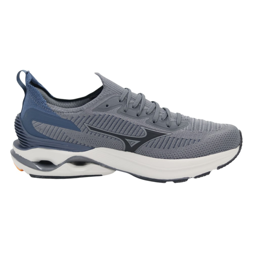 Tênis Mizuno Wave Mirai 7 101012012 Chumbo