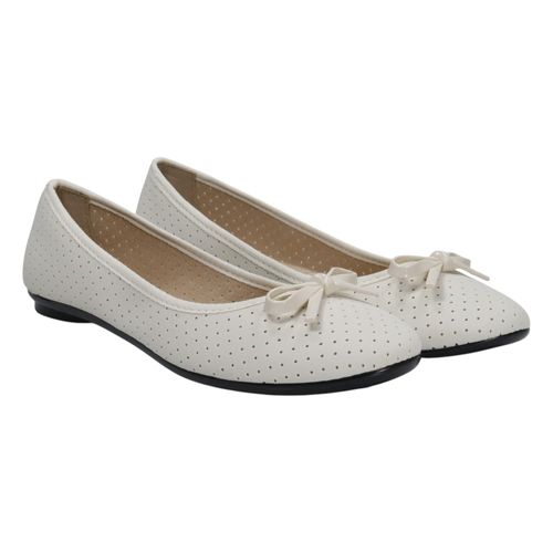 Sapatilha Moleca 5726.115 Nobuk Branco